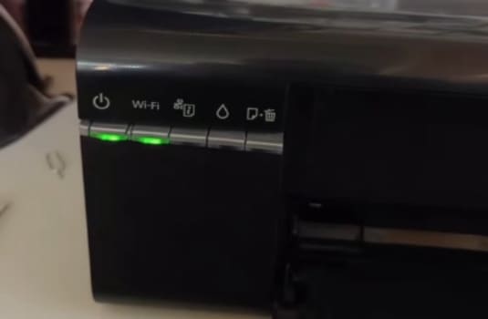 爱普生打印机打印有重影打印机调整维修